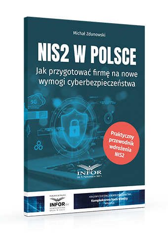 Okładka książki NIS2 w Polsce, Michał Zdunowski